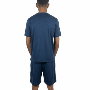 Conjunto de Ropa de Verano para Hombre, 13 Colores, Camiseta Holgada Informal, 2 Piezas, Pantalones Cortos para Hombre, Conjunto Deportivo para Correr, Tallas Grandes - Product Image 2