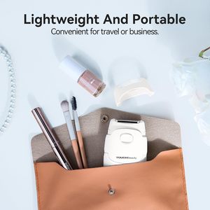 Tondeuse bikini sans fil pour femme, rasoir électrique de voyage, lame flottante douce et indolore, étanche IPX5, pour l'hygiène intime et le corps - Product Image 2