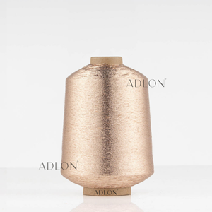 เส้นด้ายโลหะ MX สีโรสโกลด์เกรดพรีเมี่ยมสำหรับการถักและการตกแต่งแฟชั่นสำหรับสิ่งทอ USA UAE morocco - Product Image 1