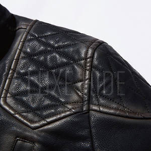 Veste de moto d'équitation de moto respirante sur mesure OEM de qualité supérieure 2025 veste de motard en cuir à vendre - Product Image 2