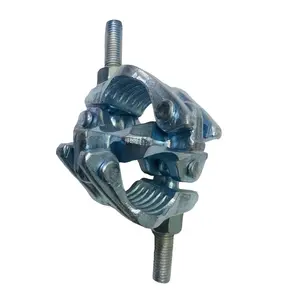 Buy Drop Forged Heavy Duty Double Coupler HDG American For 2 Tubes Connection at Right Angles Wide capacity Low Prices
