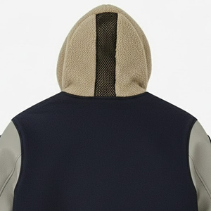 Veste universitaire personnalisée avec patchs en chenille pour homme, style vintage, pour l'extérieur, l'hiver, le streetwear, avec lettres brodées sur le devant, veste de baseball à séchage rapide - Product Image 3