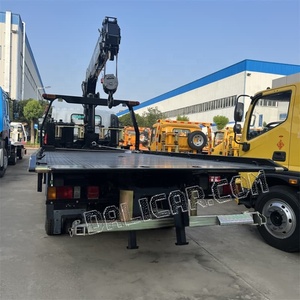 Camión Grúa de Brazo Articulado Isuzu 1suzu de China, Camión de Remolque de Plataforma Plana 4x2 con Grúa de Brazo Plegable de 3.2 Toneladas - Product Image 5