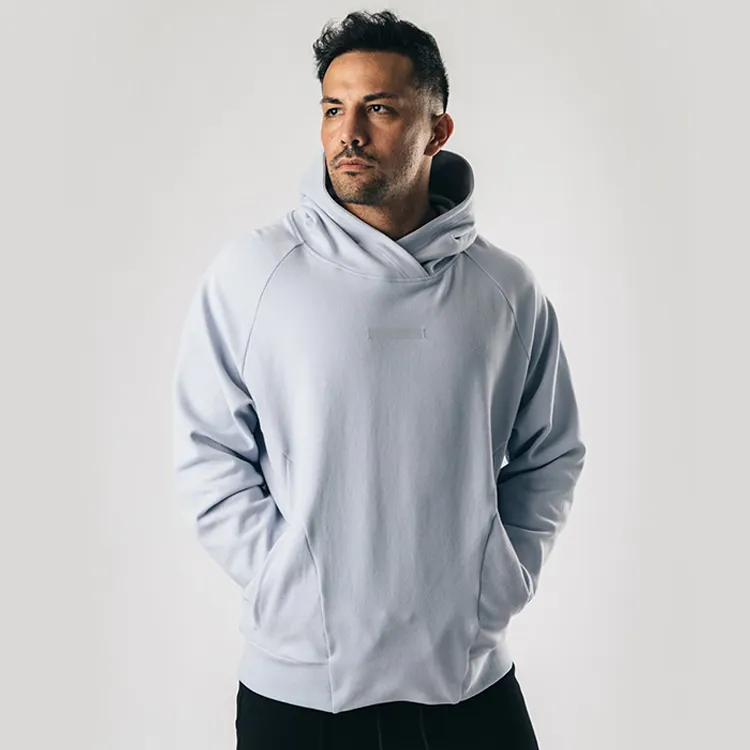 Professional pullover hoodies high quality light weight casual style low MOQ best selling men casual style plain hoodies