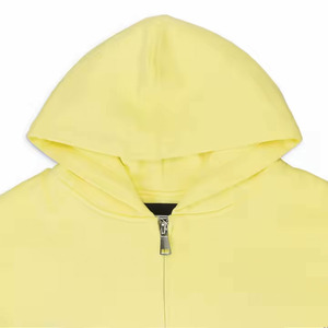 Sudadera con capucha de algodón unisex Estilo de calle suelto grueso Patrón personalizado disponible Estilo cómodo y moderno Sudadera con capucha adecuada - Product Image 5