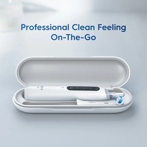 Oral-B IO LUXE Series 5 Brosse à dents électrique rechargeable blanche avec poils moyens en nylon 1 tête de brosse pour usage domestique Allemagne - Product Image 5