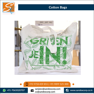 2025Top Logo personnalisé le plus vendu en gros en Inde 100% coton recyclé imprimé coton Shopping toile de coton - Product Image 6