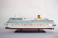 Modèle de bateau de croisière en bois COSTA FORTUNA-modèle de bateau en bois produit de haute qualité fabriqué au VIETNAM
