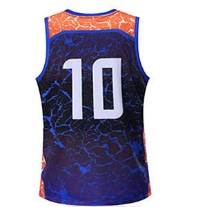 High Quality Lightweight Plus Size <b>Printed</b> Moisture-Wicking Breathable Basketball Uniform Wholesale Unisex High Quality - Product Image 4