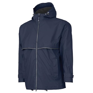 High Quality Men's Casual Hooded Stand <b>Jacket</b> Solid Color Winter Season Waterproof Polyester/Cotton Fabric Bangladesh Factory - Product Image 4