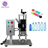 Máquina Tapadora de Tornillos Eléctrica Automática de Escritorio / Equipo / Tapadora de Tornillos Gruesos para Botellas de Plástico