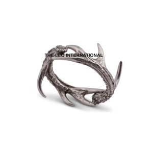 Acier Métal Forme unique Rond de serviette fini or Style fantaisie Utilisé Décoration de table de luxe pour fêtes et événements - Product Image 6