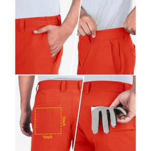 Short de golf respirant pour hommes oem design personnalisé tissu extensible parfait pour les promotions sportives vêtements de marque et de détail - Product Image 4