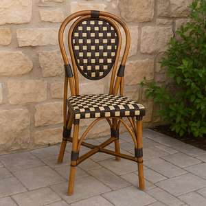 Meubles modernes en rotin durables et confortables Design exclusif pour l'extérieur Salle à manger Parc Salon Hôtel ou Villa - Product Image 4