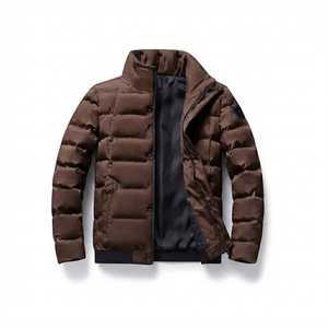 Veste d'hiver matelassée à capuche pour homme, décontractée, entièrement zippée, imperméable et coupe-vent, manteau chaud - Product Image 4