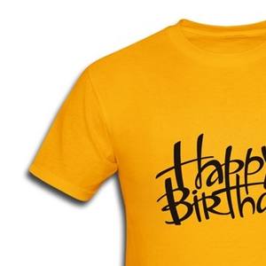 เสื้อยืดวันเกิดผู้หญิง ปรับราคาได้ ผ้าคุณภาพพรีเมียม ระบายอากาศดี ป้องกันรอยยับ พร้อมปรับแต่งได้เต็มที่ - Product Image 3