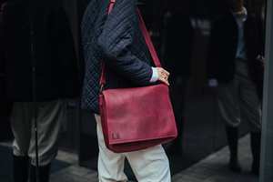 Handmade Leather Men <b>Laptop</b> <b>Bag</b> Wholesale Business Office Briefcase Messenger Shoulder <b>Tote</b> OEM Custom Logo LPG-0353 - Product Image 4