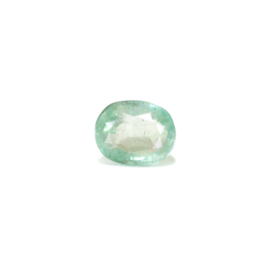 เพชรทรงเหลี่ยมแบบ Asscher และทรงเหลี่ยมแบบ Emerald ขนาด 2 กะรัต ทำจากมรกตโคลอมเบีย ผลิตในห้องปฏิบัติการและผ่านการอบความร้อน ความสูง 8 มม. - Product Image 1