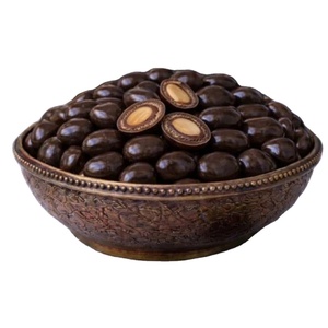Dragées d'amandes enrobées de chocolat de qualité supérieure, friandise gourmande haut de gamme, emballage en vrac, fabriqué en Turquie - Product Image 3