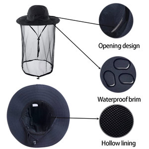 Sombrero protector de apicultura al por mayor ligero y duradero para la seguridad del apicultor - Product Image 3