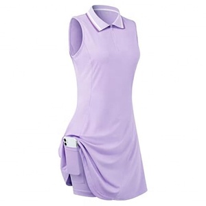 Tenue de tennis professionnelle pour femmes avec tissu athlétique léger et respirant, conçue pour les matchs de compétition sur le terrain - Product Image 4