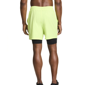 <b>Men's</b> 100% Cotton Summer Sports <b>Shorts</b> Quick-Drying Casual Fitness Joggers Zipper Pocket Double Layer 2-in-1 Training for - Product Image 4