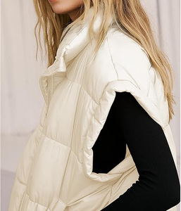 Chaleco Acolchado Sin Mangas 2025, Estilo de Moda Personalizado, Grueso, Cálido, de Invierno, para Mujer, Talla Grande - Product Image 2