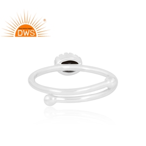 Best Selling 925 Sterling Silver Natural Gold Sheen <b>Obsidian</b> Gemstone Ring Custom <b>Jewelry</b> For Women Gift For Her - Product Image 2