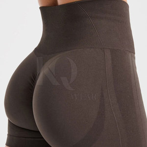 Shorts Scrunch Booty Confortables, Respirants et Écologiques en Tissu Extensible Doux à Taille Haute pour la Gym, l'Entraînement et le Fitness Quotidien - Product Image 5