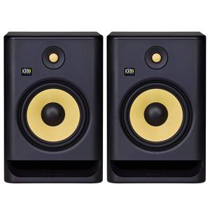 Haut-parleurs KRK RP5 Rokit 5 G4 professionnels bi-amplifiés d'origine authentiques, paire de moniteurs de studio noirs - Product Image 4