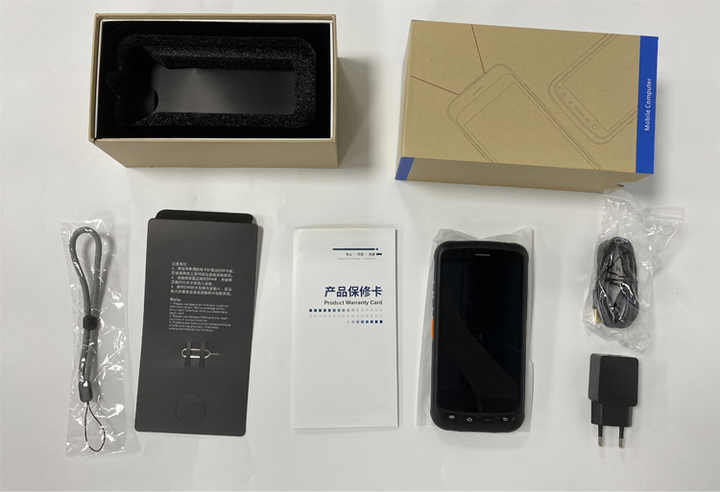 Pda Handheld Computer Scanner Inventory Machine Went in and Out Scanner Pda Warehouse Data Collector Card Reader Waterproof Pda