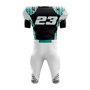 Uniforme de entrenamiento de fútbol americano de poliéster 100% transpirable corto sublimación impreso verano tamaño 5XL para deportes - Product Image 3