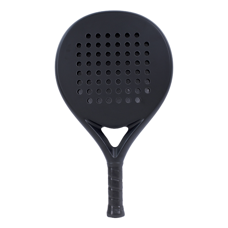 Custom Professional Padel Racket 3K 12K 18K Raw Carbon Fiber Cricket Bat for USAPA Padel Rocket