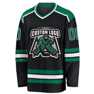 Maillot de hockey sur glace pour hommes, qualité professionnelle, respirant, sublimé, pour l'entraînement et les matchs, fabricant en gros - Product Image 5