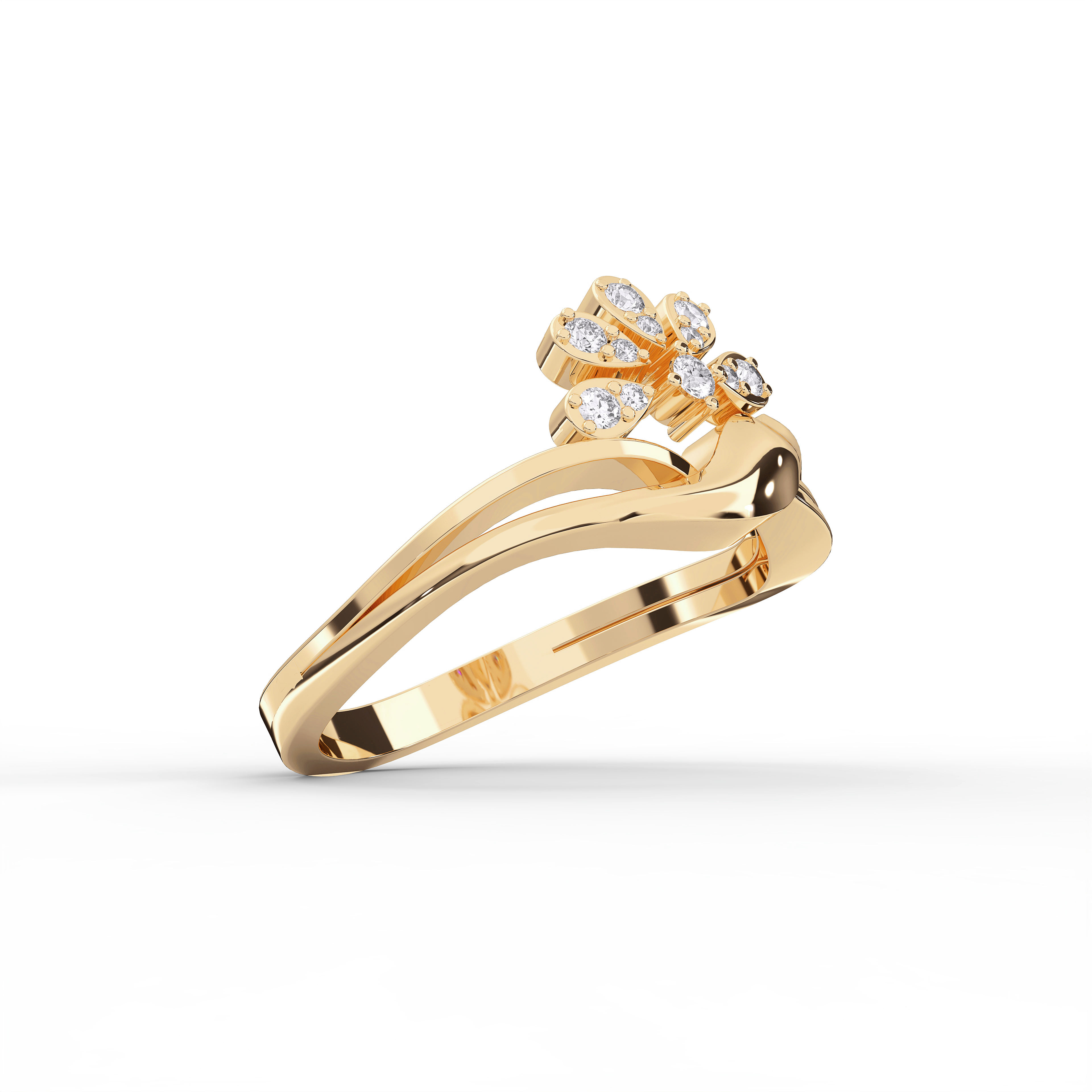 18K Yellow Gold