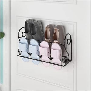 Porte-chaussures avec coussin avec crochets Porte-chaussures avec porte-parapluie Porte-chaussures avec boîte de rangement Extérieur - Product Image 2