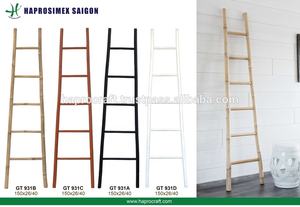 บันไดไม้ไผ่ธรรมชาติ,เฟอร์นิเจอร์ไม้ไผ่สำหรับตกแต่งบ้านและสวน,อุปกรณ์ตกแต่งบ้าน (GT 767) - Product Image 3