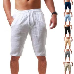 Personalice su logotipo Pantalones cortos de carga para hombre Multi-bolsillos Hombres Pantalones cortos de trabajo sueltos Moda Casual Pantalones cortos Verano Pantalones cortos al aire libre - Product Image 1