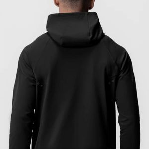 Chaqueta transpirable con cremallera para hombre, ropa deportiva para correr al aire libre, chaqueta atlética ligera de rendimiento - Product Image 5