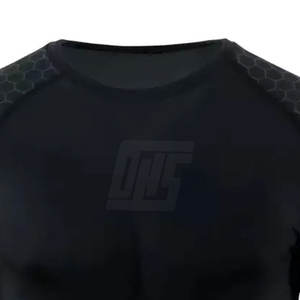 Prix d'usine Rash Guard MMA de sport personnalisé professionnel Rash Guard MMA imprimé de logo personnalisé - Product Image 4