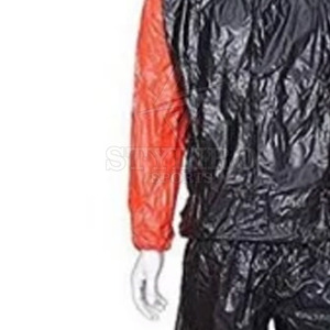 Fabricant pakistanais, nouveau style 2024, combinaisons de sauna, faible MOQ en stock, couleur unie, nylon/polyester, unisexe, couleurs et logo personnalisés - Product Image 4