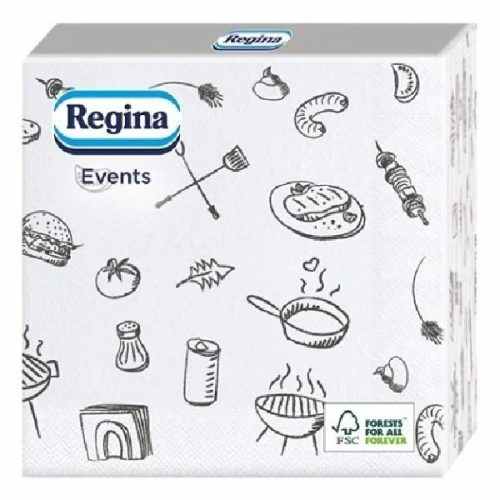 Szalvéta Regina Grill 3 Rétegű 33*33cm 15 Darabos