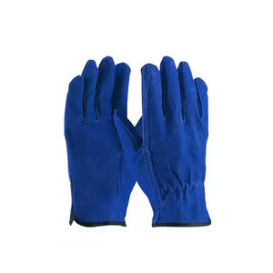 Nuevos guantes de conducción de cuero personalizados para hombres, guantes de dedo completo para Fitness, guantes de cuero para carreras de coches y bicicletas para hombres - Product Image 2
