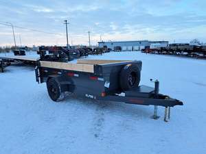 New Used Heavy Duty Steel Farm Dump Trailers for Agricultural Construction Industries Core Components Included 5001-10000kg - Product Image 2