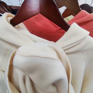 Sudadera con capucha minimalista de algodón suave ajuste Elegante ropa de calle limpia pulóver sudadera para el trabajo diario viaje salón impreso invierno - Product Image 5