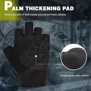 Guantes de Entrenamiento Cómodos para Levantamiento de Pesas, Diseñados para Entrenamiento en Gimnasio, Levantamiento de Pesas y Ejercicio Diario - Product Image 3