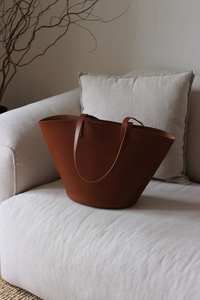 2024 bolso de mano informal para mujer, bolso de mano de cuero genuino de alta calidad con hombro grande, moda de marcas duraderas - Product Image 6