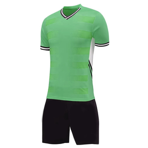 100% Polyester personnalisé Football vêtements de sport haute France maillots de Football votre propre Logo personnalisé formation Football vêtements uniforme - Product Image 5