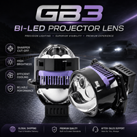 Projecteur LED 3 pouces, laser H4, phares de voiture LED, rénovation RHD LHD, lentille de projecteur Bi-LED 3.0, mise à niveau des éclairages automobiles