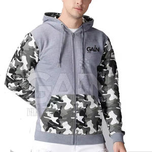 Custom <b>Men</b> <b>Zipper</b> Hoodies High Quality Full Zip-Up Winter Street Wear Style with Design Full <b>Zipper</b> <b>Hoodie</b> for <b>Men</b> - Product Image 1